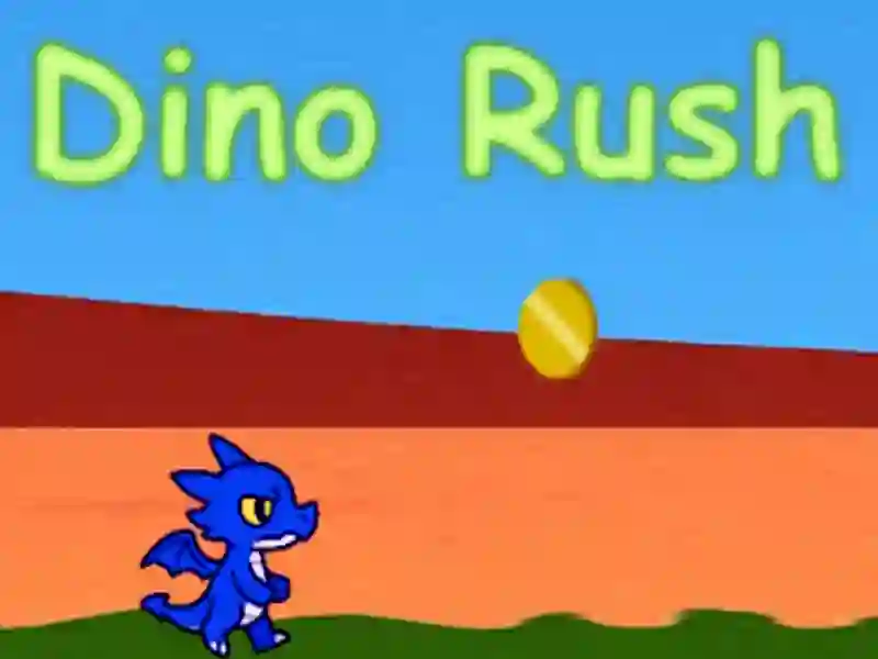 Гульня Dino Rush онлайн