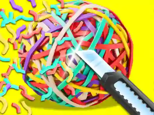 Гульня Rubber Band Cutting онлайн