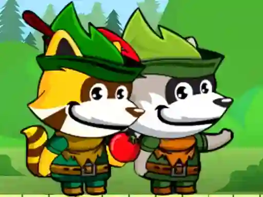 Гульня Super Raccoon World онлайн
