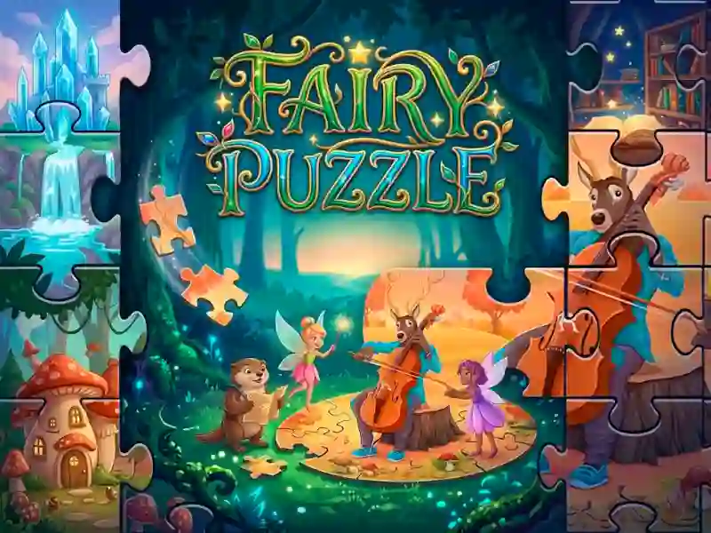 Гульня Fairy puzzle онлайн