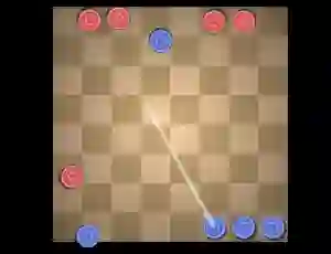 Гульня Angry Checkers онлайн
