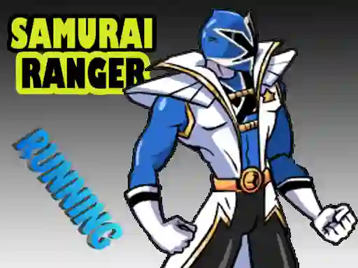 Гульня Samurai Ranger Running онлайн