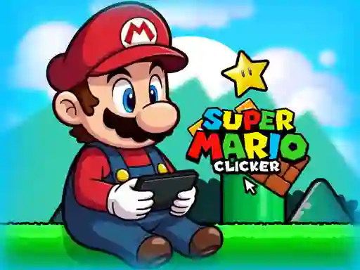 Гульня Super Mario Clicker онлайн