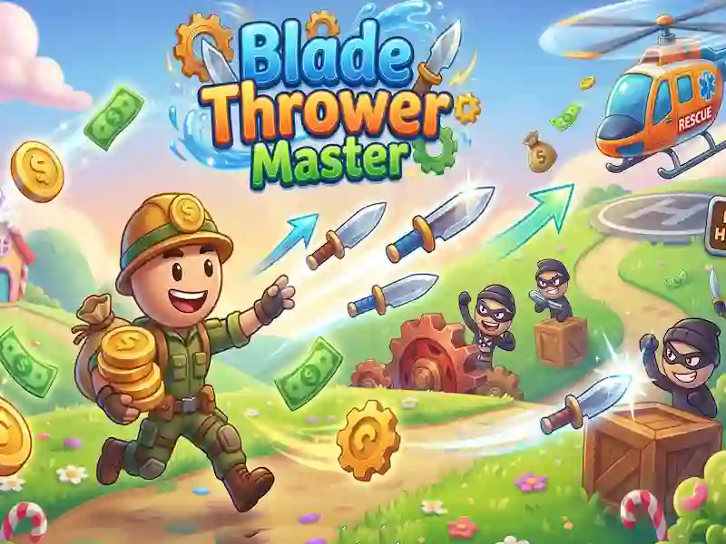 Гульня Blade Thrower Master онлайн