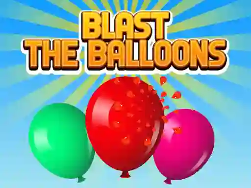Гульня Blast The Balloons онлайн