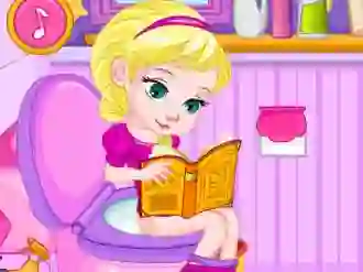 Гульня Potty Train Baby Elsa онлайн