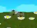 Гульня Two bumblebees онлайн