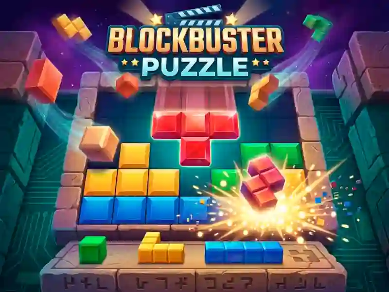 Гульня Blockbuster Puzzle онлайн
