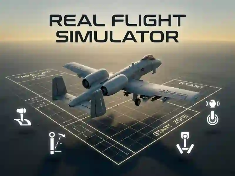 Гульня Real Flight Simulator онлайн