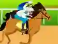 Гульня Horse racing typing онлайн