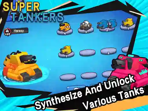 Гульня Super Tankers онлайн