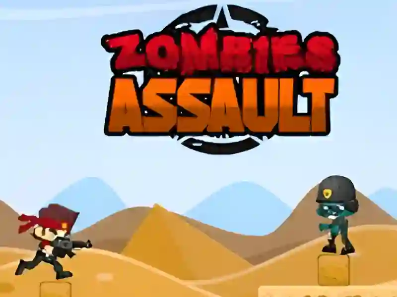 Гульня Zombies Assault онлайн