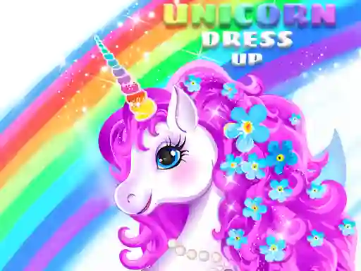 Гульня Unicorn Dress Up онлайн