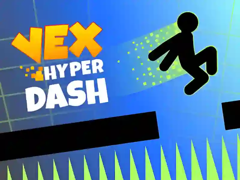 Гульня Vex Hyper Dash онлайн