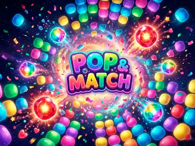 Гульня Pop & Match онлайн