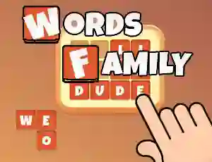 Гульня Words Family онлайн