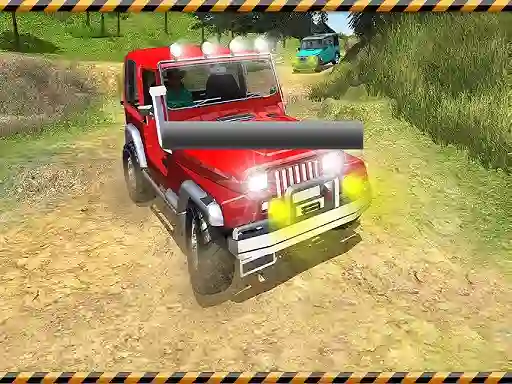 Гульня Jeep Stunt Driving онлайн