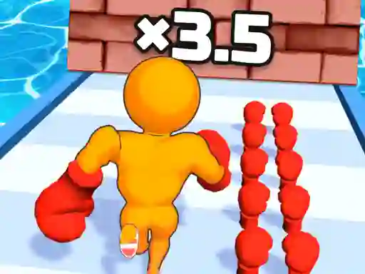 Гульня Muscle Man Rush онлайн