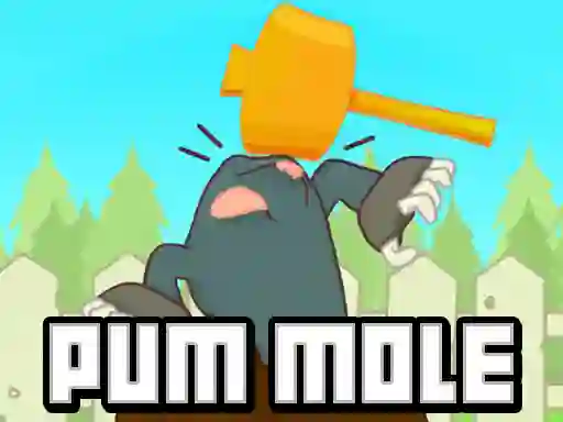Гульня Pum-Mole онлайн