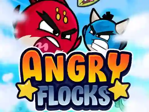 Гульня Angry Flocks онлайн