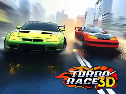 Гульня Turbo Race 3D онлайн