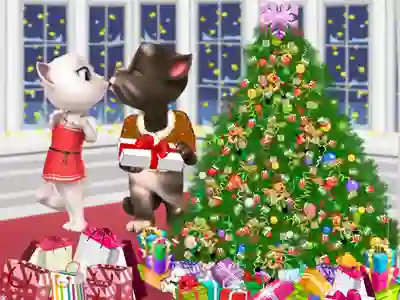 Гульня Angie Winter Fashion Tree онлайн