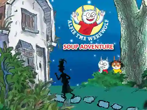 Гульня Alfie The Werewolf: Soup Adventure онлайн