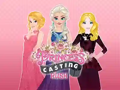 Гульня Princesses Casting Rush онлайн
