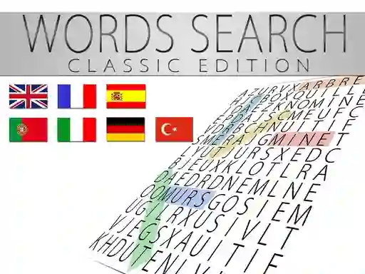 Гульня Words Search Classic Edition онлайн