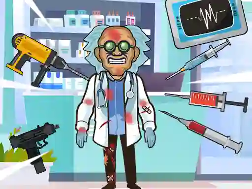 Гульня Mad Doctor онлайн