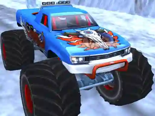 Гульня Winter Monster Truck онлайн