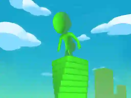Гульня Tower Stack Slip онлайн