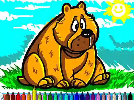 Гульня Coloring Book Animals онлайн