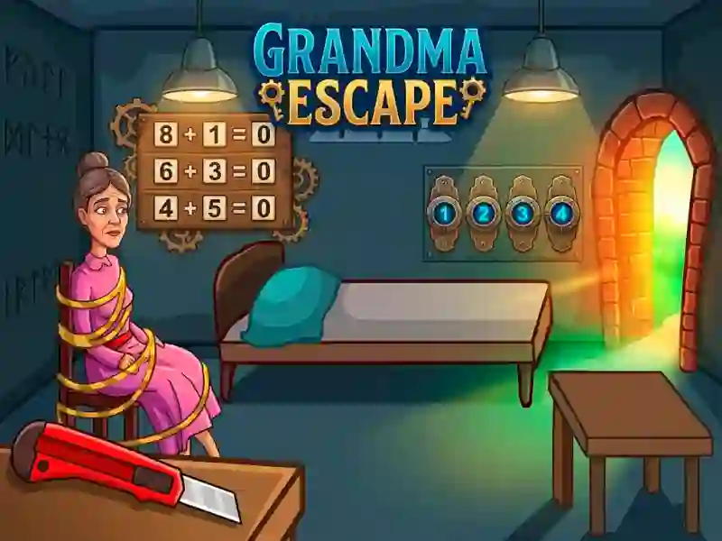 Гульня Grandma Escape онлайн