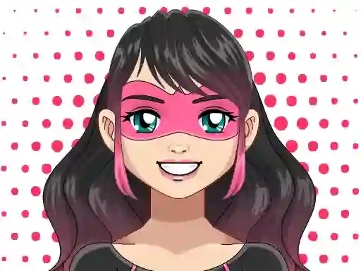 Гульня Kawaii Superhero Maker онлайн