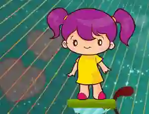 Гульня Valentine Girl Jumping онлайн