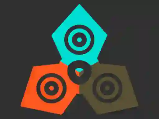 Гульня Hyper Trigon Party онлайн