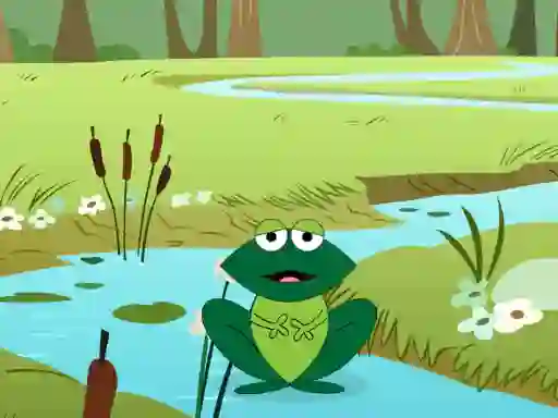 Гульня Feed The Frog онлайн