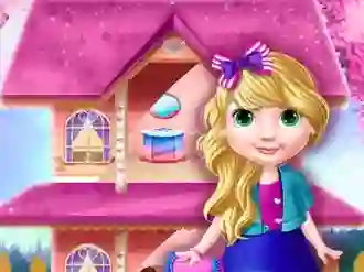 Гульня Princess Doll House Decoration онлайн