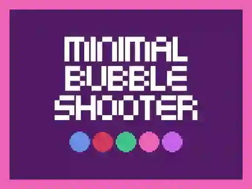 Гульня Minimal Bubble Shooter онлайн