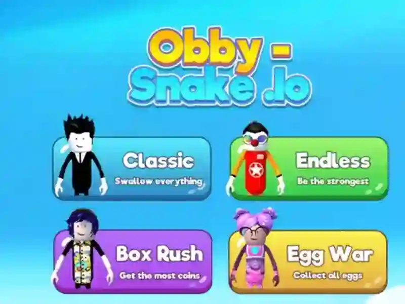 Гульня Obby - Snake .Io онлайн