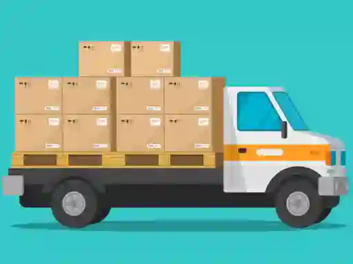 Гульня Food and Delivery Trucks Jigsaw онлайн