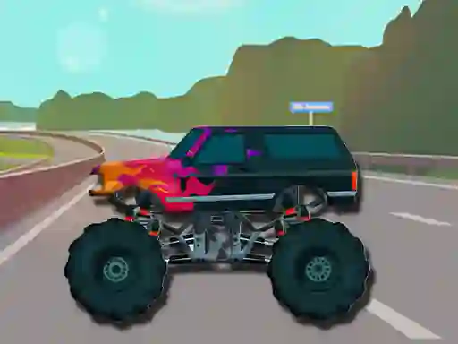 Гульня Extreme Monster Trucks Memory онлайн