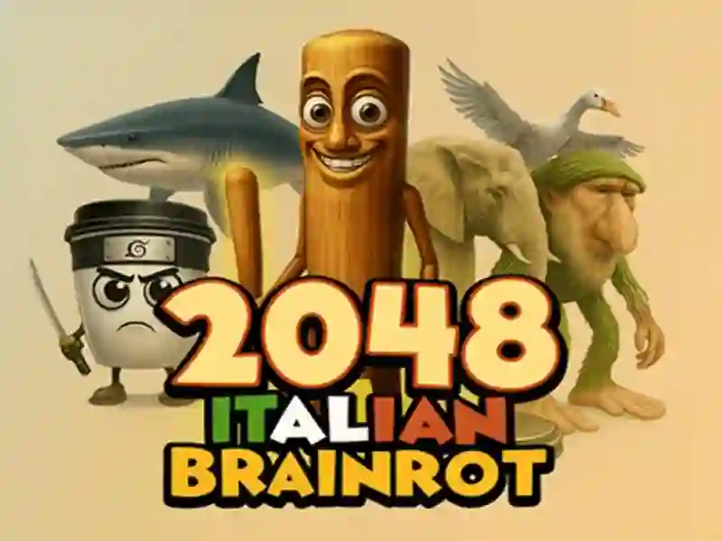 Гульня 2048 Italian Brainrot онлайн