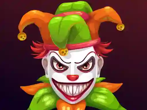 Гульня Terrifying Clowns Match 3 онлайн