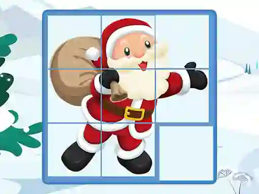Гульня Santa Puzzles онлайн