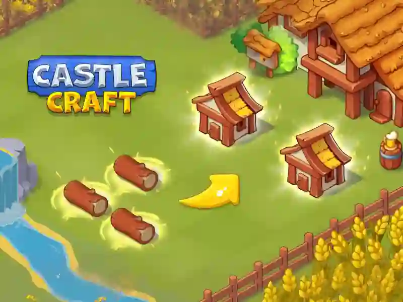 Гульня Castle Craft онлайн