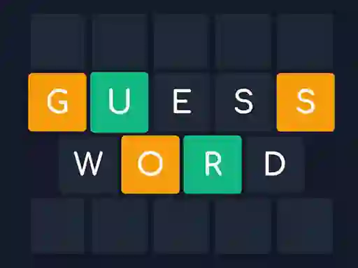 Гульня Guess Word онлайн