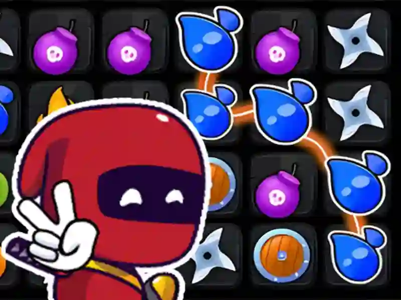 Гульня Ninja Spell Match онлайн