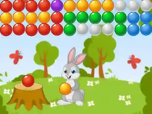 Гульня Bunny Bubble Shooter онлайн
